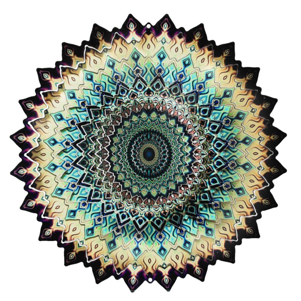 177 Earth Mandala | Spinfinity Designs